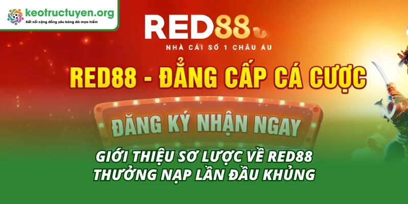 Red88 Thưởng Nạp Lần Đầu Khủng – Nhận Ngay Quà Giá Trị Tìm hiểu sơ lược về thưởng nạp cùng Red88