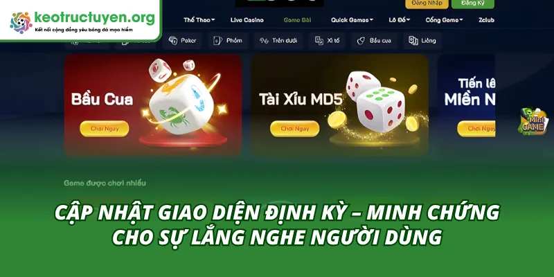 Nâng Tầm Trải Nghiệm Cùng Sky88 Giao Diện Đẹp Và Dễ Sử Dụng Chính sách cập nhật giao diện của Sky88 định kỳ
