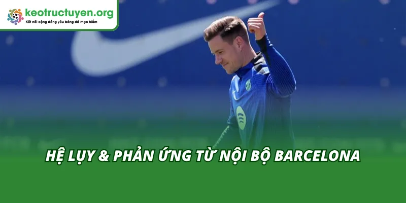 Hệ lụy & phản ứng từ nội bộ Barcelona